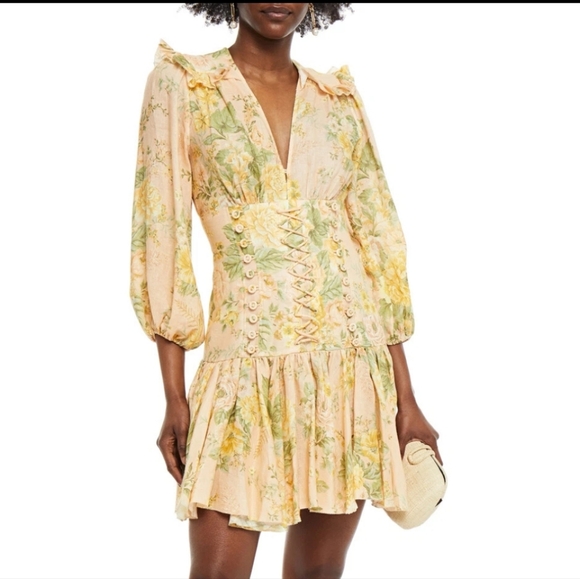 zimmermann amelie corset dress Zimmermann